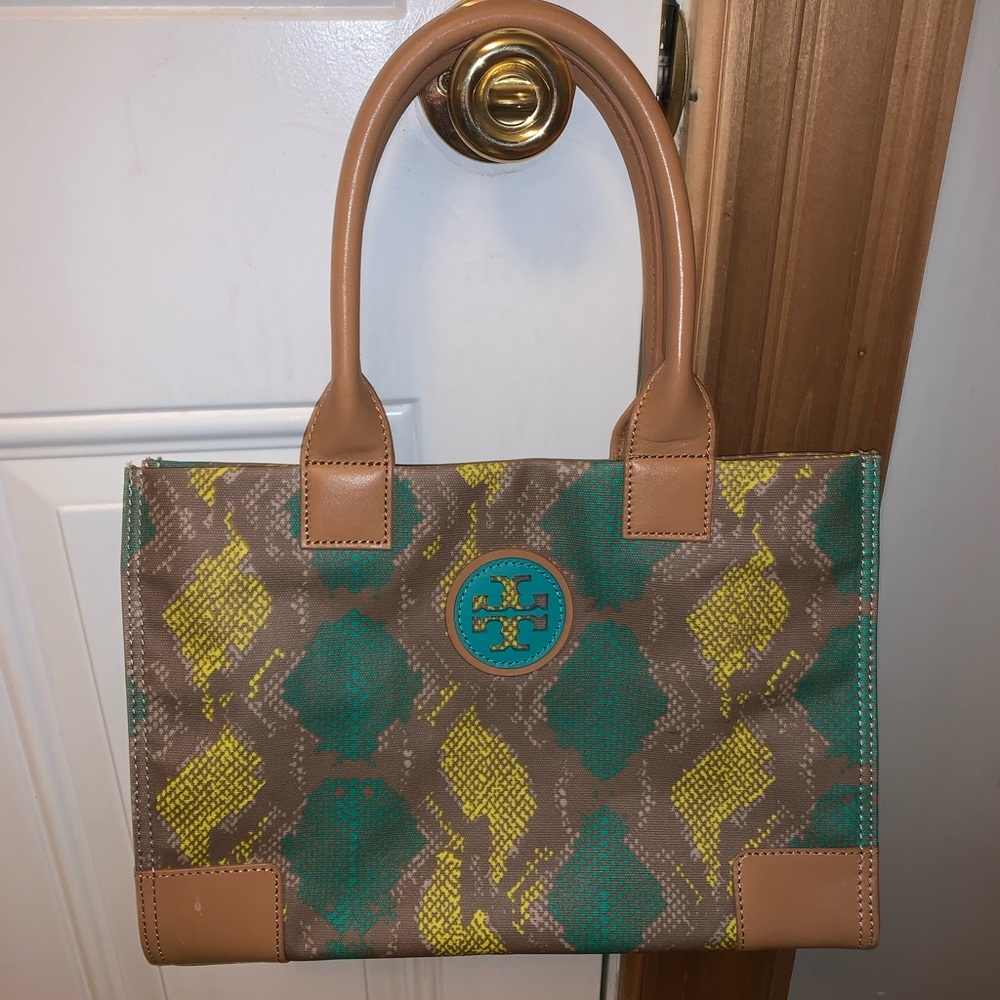 NWOT Tory Burch Ella Mini Printed Tote